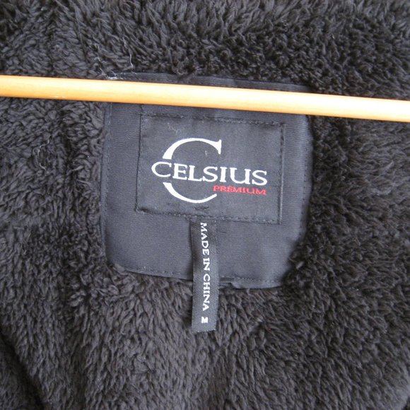 Celsius Sub Zero Sherpa Lined Parka Jacket, Black, Women's Small - Picture 8 of 9